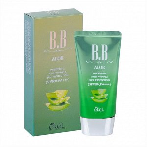 BB крем для лица с экстрактом алоэ Ekel Aloe BB Cream Aloe SPF 50+/PA+++