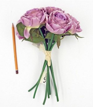 Роза букет из 7 цветков 31 см
