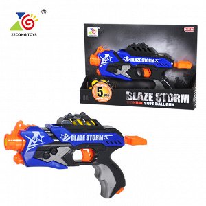 Zecong Toys Бластер с мягкими пулями Blaze Storm ZC7112