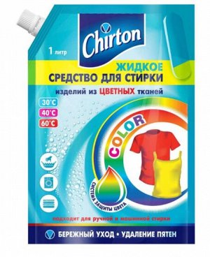 Гель для стирки Chirton для цветного белья, 1 л