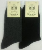 Senator  А-1 Носки мужские черные (5 шт.)