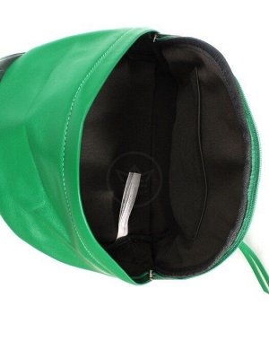 Рюкзак жен искусственная кожа DJ-6727-3-GREEN,  1отд,  2внут+2внеш/ карм,  зеленый 252466