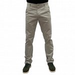 Светло-серые мужские брюки Connor - из 98% хлопка с добавлением эластана №20