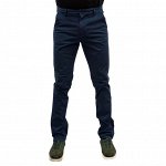Светло-синие мужские брюки Connor - из 98% хлопка с добавлением эластана 2% №14