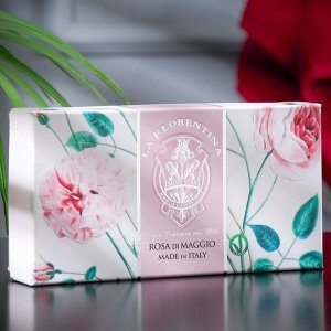 Подарочный набор мыла La Florentina, "Майская роза", 2 шт. 115 г