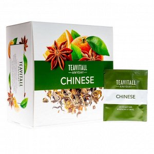 Чайный напиток TeaVitall Anyday «Chinese», 38 фильтр-пакетов