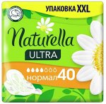 NATURELLA Ultra Женские гигиенические прокладки ароматизированные Camomile Normal Quatro, 40 шт