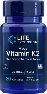 LIFE EXTENSION  Mega Vitamin K2 45000мкг (45мг), 30капс. Витамин К