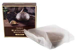 Deoproce Мыло антивозрастное с черным чесноком Soap Black Garlic Reaging, 100гр (включая влагу), 88гр (сухое)
