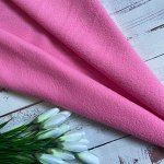 Ткань Флис 50*150см цвет ярко-розовый