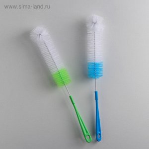 Ёршик для посуды Доляна, 5×38 см, цвет МИКС