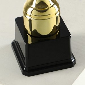 Кубок 053A, наградная фигура, золото, подставка пластик, 23 см