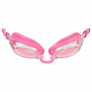 Очки для плавания, детские, цвет розовый