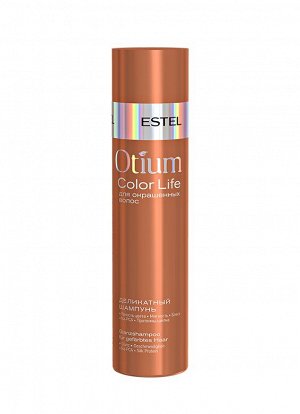 Эстель, Деликатный шампунь для окрашенных волос ESTEL OTIUM Color life, 250 мл, Estel