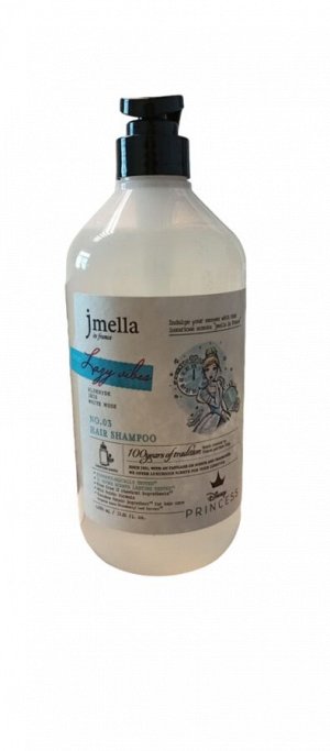 Jmella Шампунь парфюмированный для волос с ароматом Ленивых флюидов Hair Shampoo Disney Lazy Vibes, 1000 мл