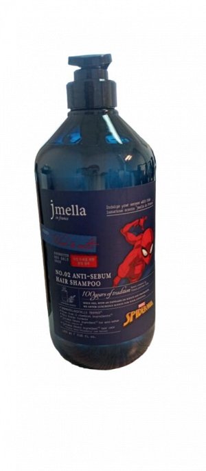 JMELLA (JMSolution) Шампунь парфюмированный для жирной кожи головы с ароматом Древесины и соли Hair Shampoo Marvel Anti-Sebum Wood&Salt, 1000 мл