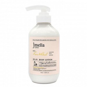 JMELLA  Лосьон парфюмированный для тела с лаймом и базиликом In France Body Lotion Lime & Basil, 500 мл