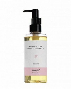 COSCODI Очищающее гидрофильное масло  35˚ Botanical olive facial cleansing oil