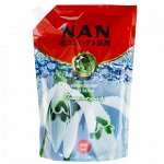 NAN Кондиционер  д/белья,мультикапсульный, Подснежник,м/у, 800мл