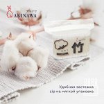 Палочки ватные AKINAWA бамбуковые в п/э уп. 200шт/уп