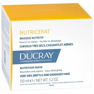 Дюкрэ Сверхпитательная маска для сухих волос, 150 мл (Ducray, Nutricerat)
