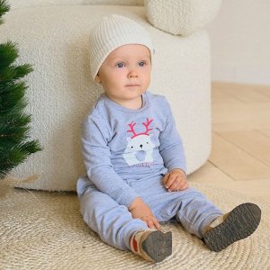 Комплект: джемпер и брюки Крошка Я "Merry Xmas".