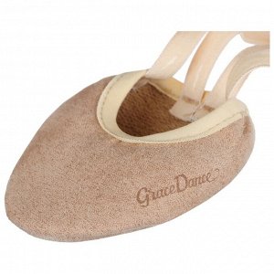 Полупальцы Grace Dance, с мягкой вставкой, р. 35-36 (22,2-23,5 см), цвет бежевый