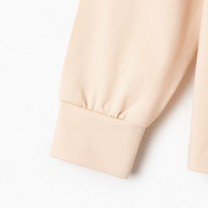 Пижама для мальчика (лонгслив, брюки) MINAKU цвет бежевый, рост 98