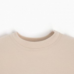 Песочник-футболка детский MINAKU, цвет бежевый, рост