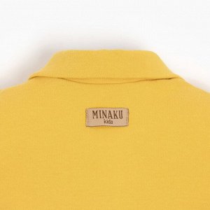 Песочник-поло детский MINAKU, цвет жёлтый, рост