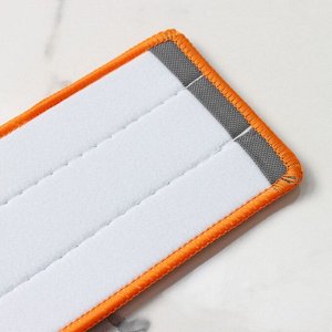 Насадка для швабры с отжимом Raccoon, карманы с двух сторон, микрофибра, 50x11.5 см