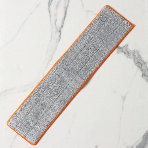 Насадка для швабры с отжимом Raccoon, карманы с двух сторон, микрофибра, 50x11.5 см