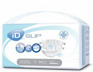 Подгузники для взрослых iD Slip Expert M 30 шт