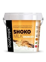 Паста DOPDROPS Shoko Milk Peanut Crunchy арахисовая с шоколадом - 1 кг.