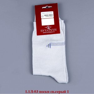 1.1Л-03-04 носки св.серые