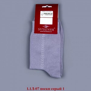 1.1Л-07-03 носки серые