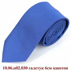 10.06.п02.030 галстук 6см однотон