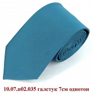 10.07.п02.035 галстук 7см однотон