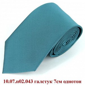 10.07.п02.043 галстук 7см однотон