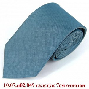 10.07.п02.049 галстук 7см однотон