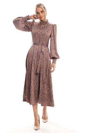 Платье Платье Golden Valley 4771 коричневый
Состав: ПЭ-97%; Спандекс-3%;
Сезон: Весна
Рост: 170

Платье с отрезной стойкой , застежкой на потайную молнию в среднем шве спинки, и на две навесные петли 
