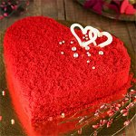 Торт «Бархатное сердце»