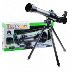 Телескоп Размер упаковки:	69,50 × 45,50 × 69,00 CM
Мультипликации (20X \ 30X \ 40X)
Штатив в комплекте.