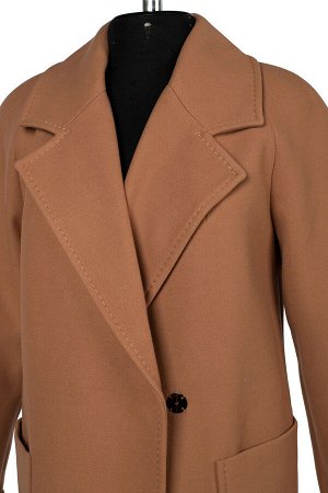 01-11507 Пальто женское демисезонное "Classic Reserve" (пояс)