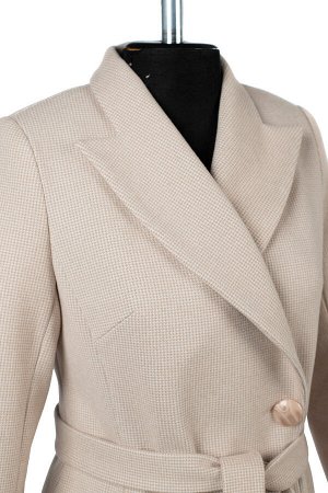 01-11503 Пальто женское демисезонное (пояс)