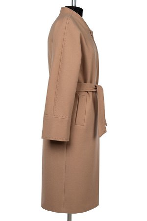 01-11509 Пальто женское демисезонное (пояс)