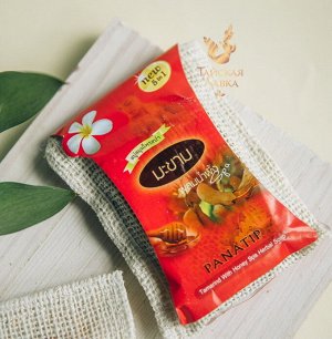 Спа-мыло в мочалке из люфы "Тамаринд" Panatip75 гр