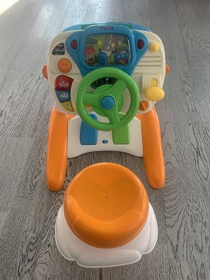Руль с педалями игровой