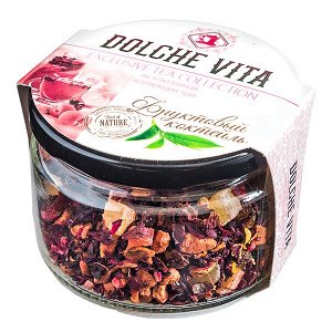 чай DOLCHE VITA 'Фруктовый коктейль' 50 г ст/б 1/8