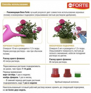 Удобрение минеральное BONA Forte Красота для всех комнатных растений 285мл
